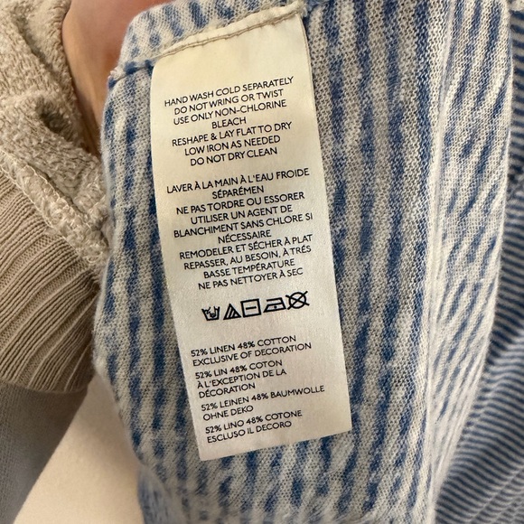 We the free Veronica striped tee NWT size XL - Picture 11 of 12